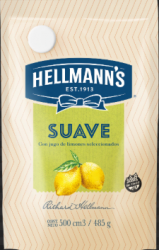 Mayonesa suave con jugo de limones seleccionados