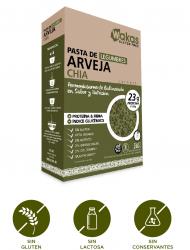 Pasta seca sin gluten cornetti de arveja y chia