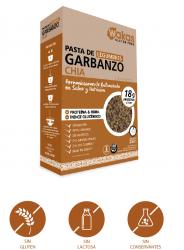 Pasta seca sin gluten cornetti de garbanzos y chia