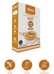 Pasta seca sin gluten fusili de maiz