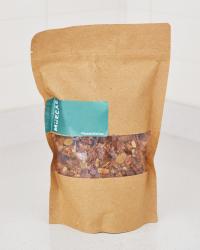 Granola pasas alimento real a base de avena y miel con pasas de uva y almendras