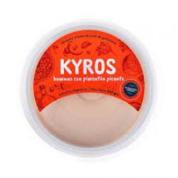 Hummus con pimentón picante