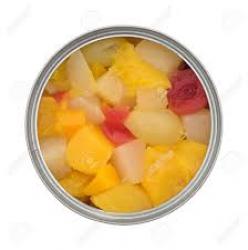 Latas de coctel de frutas , nacionales