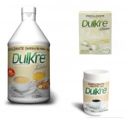 Dulkré líquido, en polvo y en pastillas