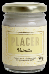 Postre a base de Castaña de Caju - PLACER sabor vainilla