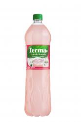 Bebida frutal sabor pomelo rosado peperina y coriando