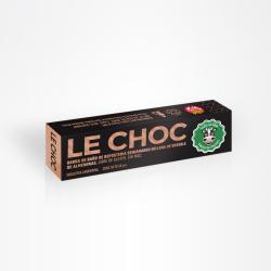 Barra de chocolate rellena de dulce de almendras