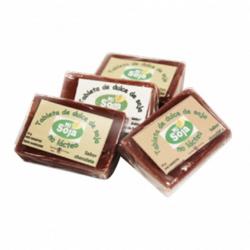 Tabletas de soja sabor chocolate