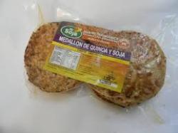 Medallon de quinoa y soja