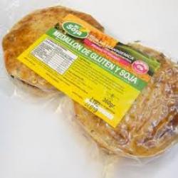 Medallon de soja y gluten