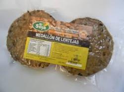 Medallon de lenteja y soja