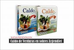 Caldos con sal y sin sal agregada