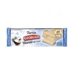Turrón blando de coco