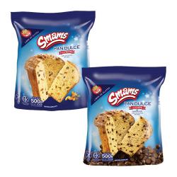 Pan dulce con frutas y con chips de chocolate