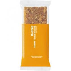 Barrita de cereal sabor banana y dulce de leche