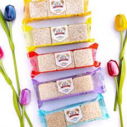 Galletitas de arroz integral: con sal, sin sal, dulces, sabor limón, sabor naranja