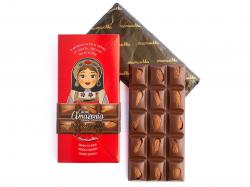 Tableta de Chocolate Leche con Almendras enteras y tostadas