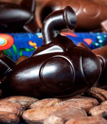 Chocolate forma Submarino 100 % 76 % cacao
