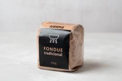 Fondue tradicional chocolate en polvo para fondue clásico y para microondas.