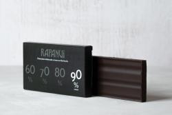 Tabletas amargos :chocolate amargo de 60, 70, 80 y 90% cacao