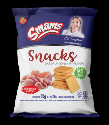 Snacks sabor jamón
