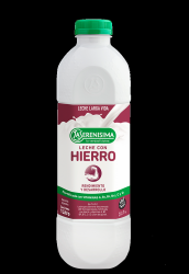 Leche funcional con hierro