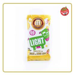 Tabletas de dulce de leche light