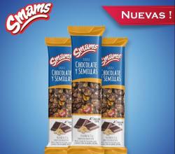 Barra de chocolate y semillas