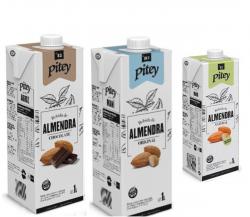 Bebida de almendras sabor original , natural , chocolate