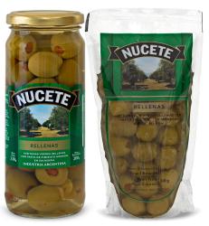 Aceitunas Negras Rellenas Con Pasta De Pimiento