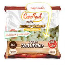 Papas en cubo, papas deshidratadas