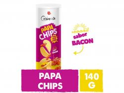 Papas Chips apiladas Cuisine & Co. (CMA Paraguay) sabor bacon