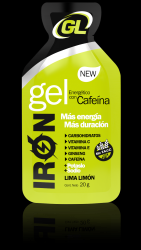 IRON GEL LIMA LIMON CON  CAFEINA
