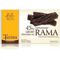 Chocolate en rama semiamarga y amarga