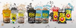 Pipas : clasicas , peladas , peladas saladas, sin sal , skinny ,gigantes, snacks  y candy