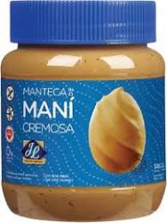 Manteca de mani cremosa
