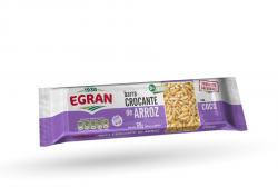 Barra crocante de arroz inflado con coco