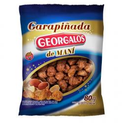 Confituras georgalos: garrapiñadas de maní, de almendras,