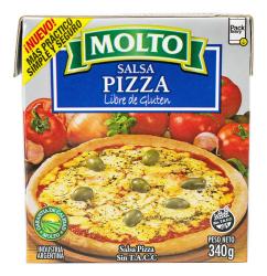 Salsa Pizza sin gluten