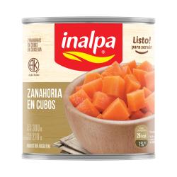 Zanahorias en cubos