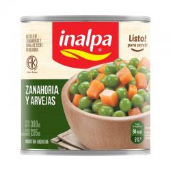 Zanahoria y Arvejas