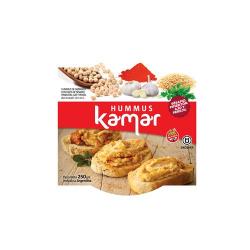 Hummus con pimenton ajo y perejil