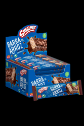 Barra de arroz y chocolate