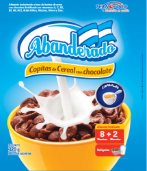 Abanderado: anillo de avena miel, copita de chocolate, osito de avena
