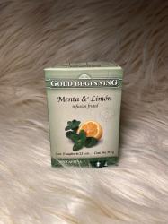 Menta y Limón Infusión frutal