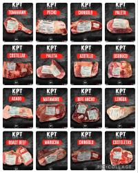 KPT Kosher para todos (Córdoba) Cortes de carne con etiqueta roja de Ajdut Kosher