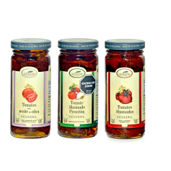 Tomates ahumados, Tomates con aceite de oliva, Tomate ahumado picantón