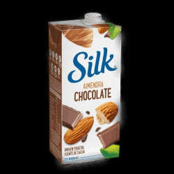 Bebida vegetal a base de almendra sabor chocolate