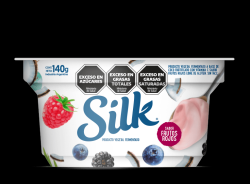 Yogur vegetal fermentado sabor Frutos Rojos
