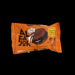 Alfajor de Chocolate relleno con mousse de Cafe
